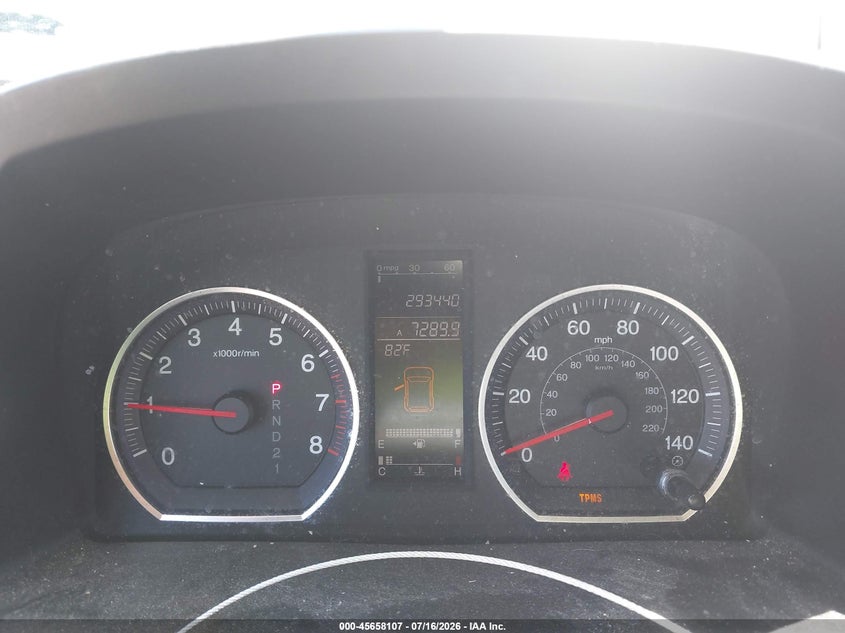 2007 Honda Cr-v VIN JHLRE38747C036961 IAAI salvage auction — NORMAL WEAR, Clear - Dealer Only (California), sold $700 on 2026-07-29 (photo 7)