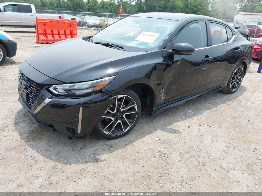 2025 Nissan Sentra VIN 3N1AB8DV8SY320018 IAAI salvage auction — LEFT FRONT, Salvage Title, sold $4,600 on 2026-07-19 (photo 6)