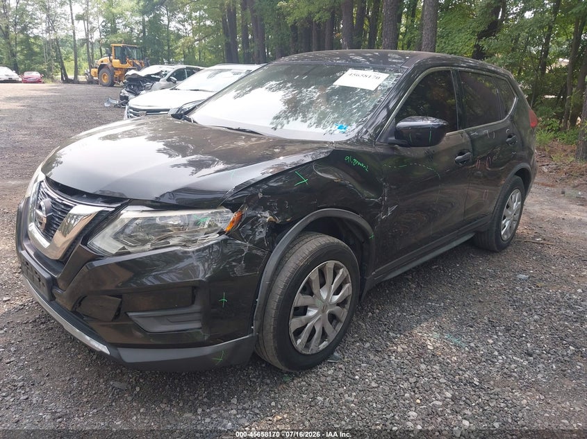 2017 Nissan Rogue VIN JN8AT2MT5HW386696 IAAI salvage auction — LEFT FRONT, Salvage Title, sold $25 on 2026-07-31 (photo 2)