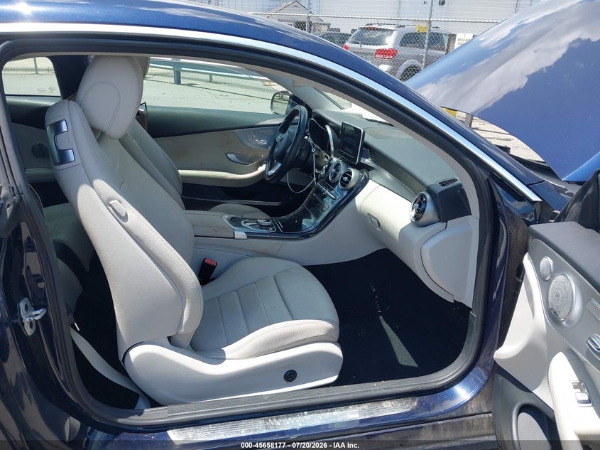 2017 Mercedes-benz C-klasse VIN WDDWJ4KB5HF438573 IAAI salvage auction — FRONT END, Salvage (North Carolina), sold $4,750 on 2026-08-13 (photo 5)