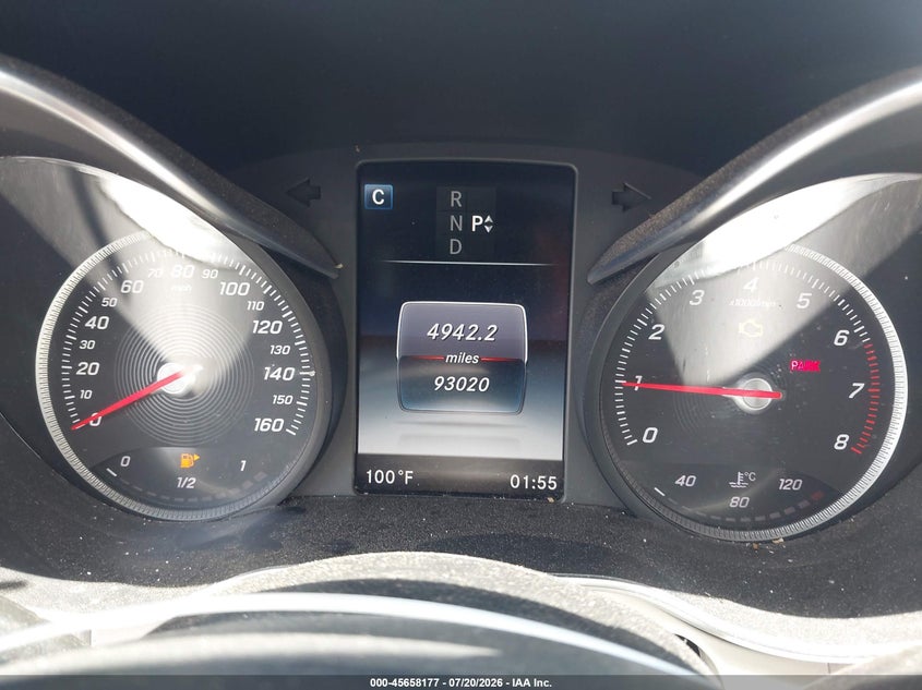 2017 Mercedes-benz C-klasse VIN WDDWJ4KB5HF438573 IAAI salvage auction — FRONT END, Salvage (North Carolina), sold $4,750 on 2026-08-13 (photo 7)