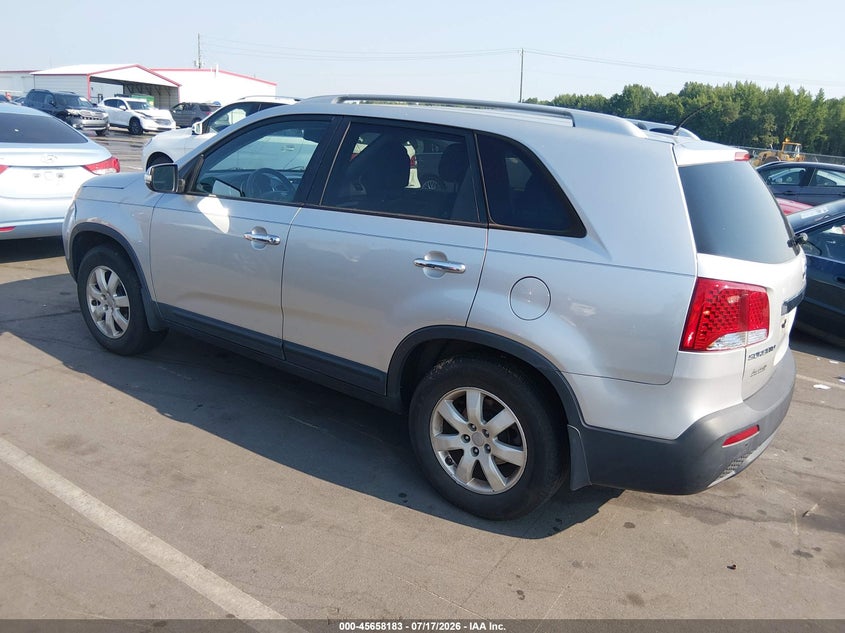 2012 Kia Sorento VIN 5XYKT3A60CG280344 IAAI salvage auction — NORMAL WEAR, Clear (North Carolina), sold $875 on 2026-08-01 (photo 3)