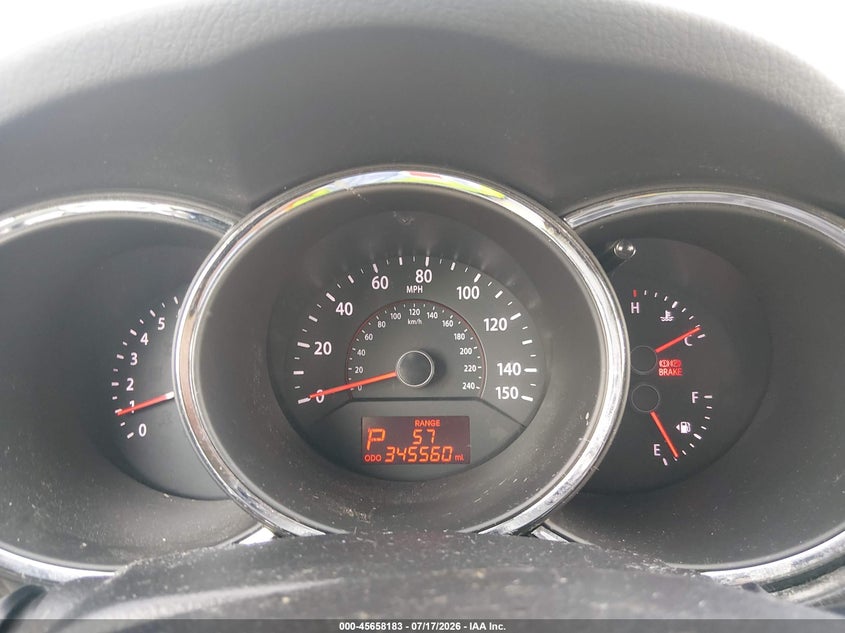 2012 Kia Sorento VIN 5XYKT3A60CG280344 IAAI salvage auction — NORMAL WEAR, Clear (North Carolina), sold $875 on 2026-08-01 (photo 7)
