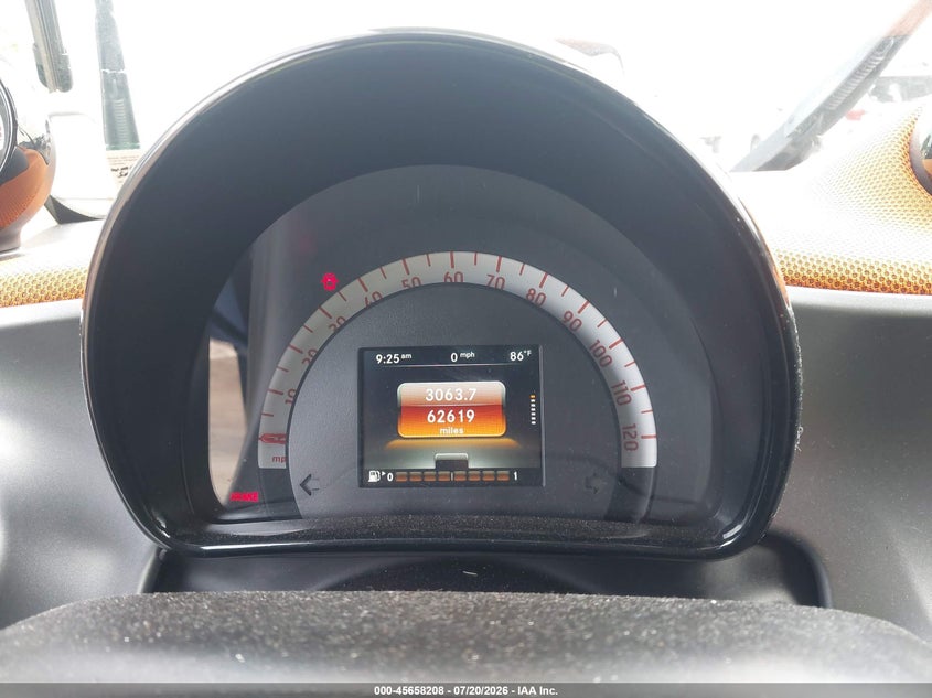 2016 Smart Fortwo VIN WMEFJ5DA1GK051837 IAAI salvage auction — FRONT END, Salvage Title, sold $1,200 on 2026-08-21 (photo 7)