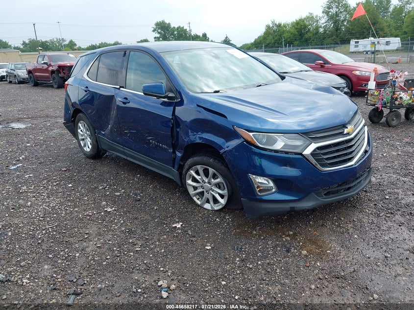 2020 Chevrolet Equinox VIN 2GNAXJEV1L6108690 IAAI salvage auction — FRONT & REAR, Wait Title, sold $1,875 on 2026-09-03 (photo 1)