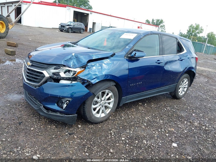 2020 Chevrolet Equinox VIN 2GNAXJEV1L6108690 IAAI salvage auction — FRONT & REAR, Wait Title, sold $1,875 on 2026-09-03 (photo 2)