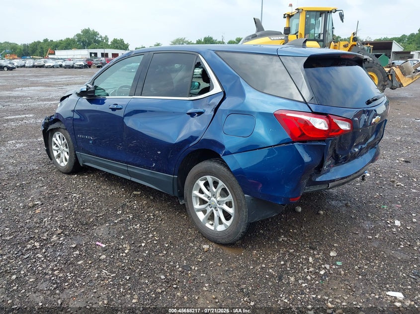 2020 Chevrolet Equinox VIN 2GNAXJEV1L6108690 IAAI salvage auction — FRONT & REAR, Wait Title, sold $1,875 on 2026-09-03 (photo 3)