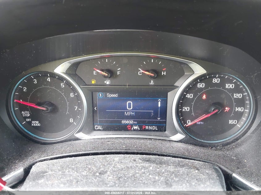2020 Chevrolet Equinox VIN 2GNAXJEV1L6108690 IAAI salvage auction — FRONT & REAR, Wait Title, sold $1,875 on 2026-09-03 (photo 7)