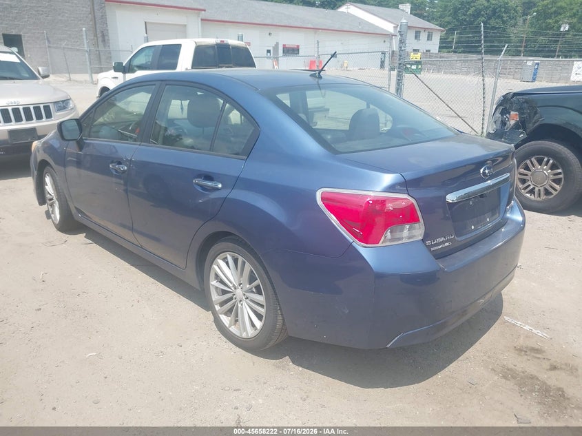 2013 Subaru Impreza VIN JF1GJAH63DH013624 IAAI salvage auction — NORMAL WEAR, Clear (Massachusetts), sold $900 on 2026-07-31 (photo 3)