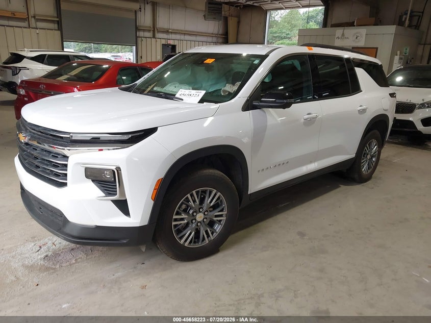 2025 Chevrolet Traverse VIN 1GNERGRS0SJ288535 IAAI salvage auction — BIOHAZARD/CHEMICAL, Salvage (North Carolina), sold $7,350 on 2026-09-10 (photo 2)