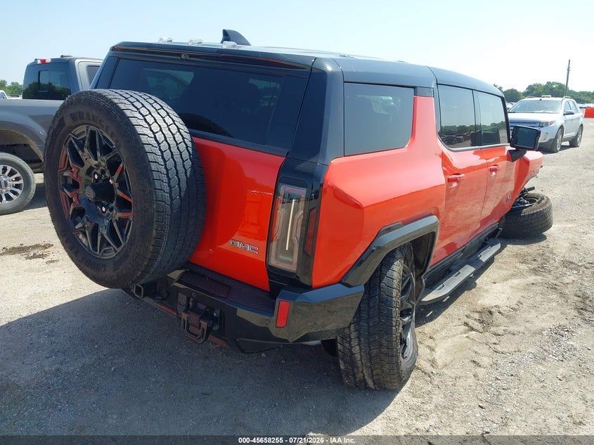 2025 Gmc Hummer ev VIN 1GKT0RDC8SU118237 IAAI salvage auction — FRONT END, Salvage Title, sold $29,750 on 2026-10-06 (photo 4)