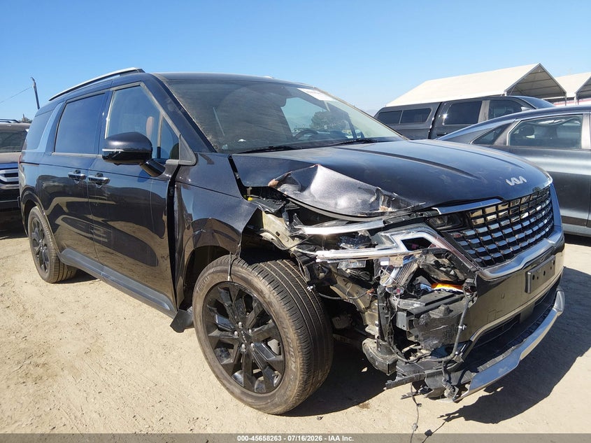 2024 Kia Carnival VIN KNDNE5H37R6402479 IAAI salvage auction — RIGHT FRONT, Salvage Title, sold $12,700 on 2026-07-29 (photo 6)