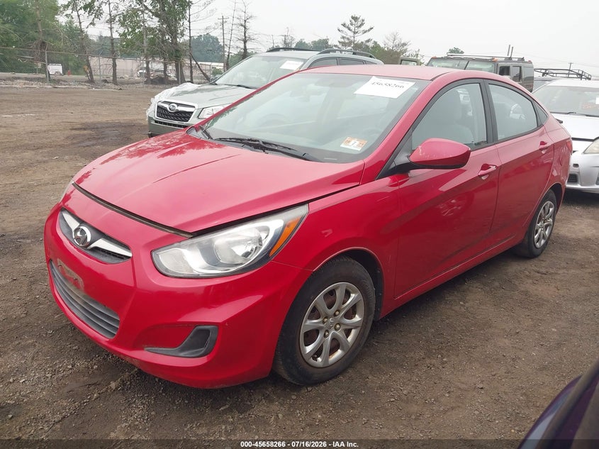 2013 Hyundai Accent VIN KMHCT4AE0DU280227 IAAI salvage auction — NORMAL WEAR, Clear (New Jersey), sold $550 on 2026-07-29 (photo 2)