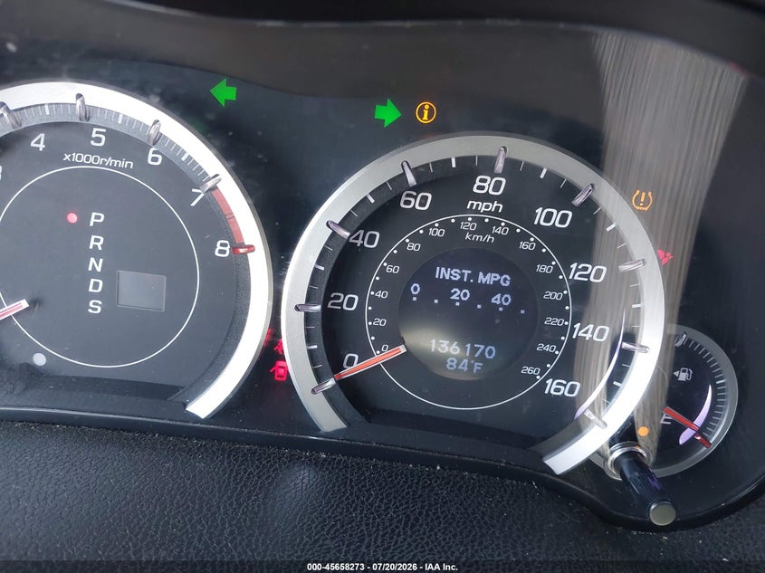2014 Acura Tsx VIN JH4CU2F61EC004281 IAAI salvage auction — NORMAL WEAR, Clear (Pennsylvania), sold $2,250 on 2026-07-31 (photo 7)
