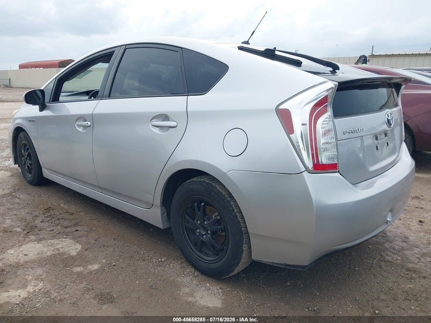 2014 Toyota Prius VIN JTDKN3DUXE1801464 IAAI salvage auction — NORMAL WEAR, Original (Texas), sold $1,200 on 2026-07-29 (photo 3)