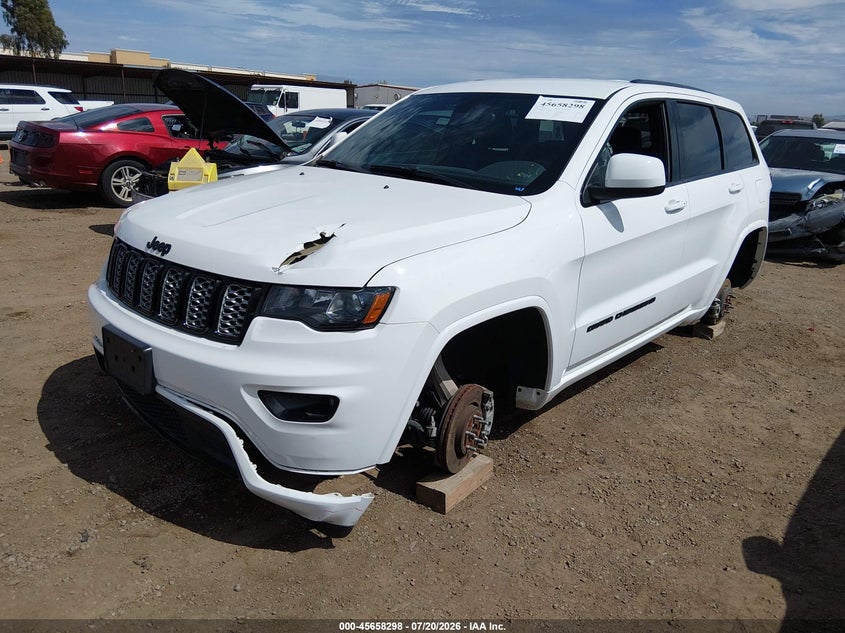 2022 Jeep Grand cherokee VIN 1C4RJFAG6NC116912 IAAI salvage auction — FRONT & REAR, Salvage Title, sold $11,100 on 2026-09-14 (photo 2)