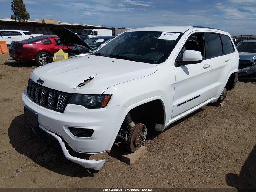 2022 Jeep Grand cherokee VIN 1C4RJFAG6NC116912 IAAI salvage auction — FRONT & REAR, Salvage Title, sold $11,100 on 2026-09-14 (photo 6)