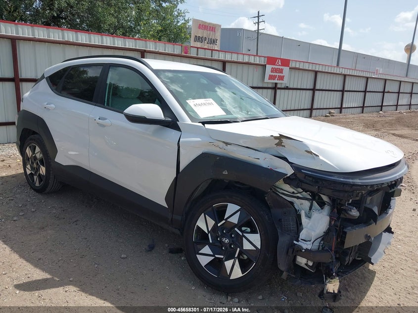 2024 Hyundai Kona VIN KM8HB3AB1RU145502 IAAI salvage auction — RIGHT FRONT, Salvage Title, sold $8,000 on 2026-07-23 (photo 1)