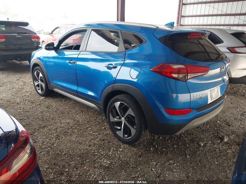 2017 Hyundai Tucson VIN KM8J3CA21HU304645 IAAI salvage auction — NORMAL WEAR, Clear (Illinois), sold $3,825 on 2026-07-22 (photo 3)
