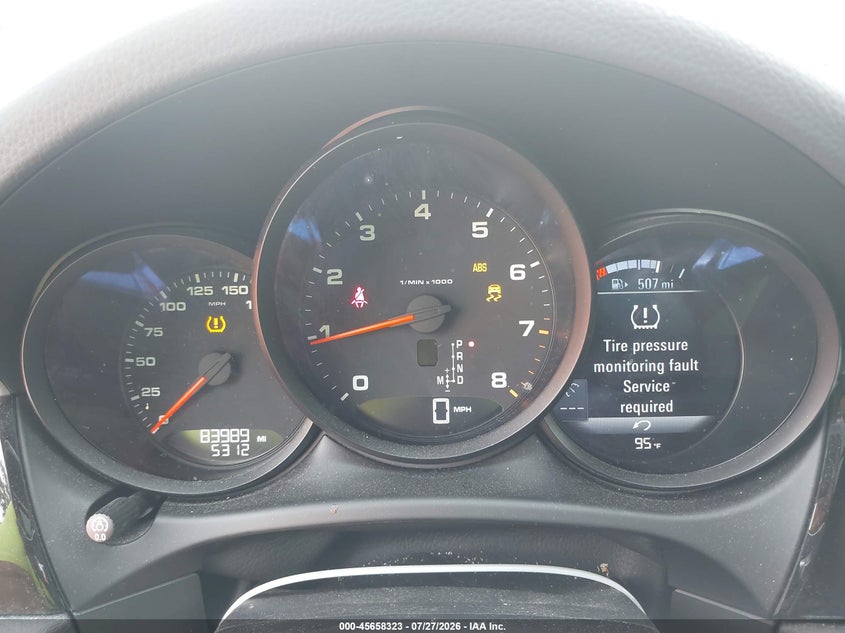 2018 Porsche Macan VIN WP1AA2A54JLB07025 IAAI salvage auction — FRONT END, Salvage Title, sold $7,800 on 2026-09-05 (photo 7)