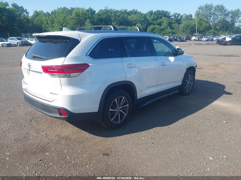 2019 Toyota Highlander VIN 5TDJZRFH2KS625267 IAAI salvage auction — SIDE, Salvage (Idaho), sold $9,500 on 2026-07-31 (photo 4)