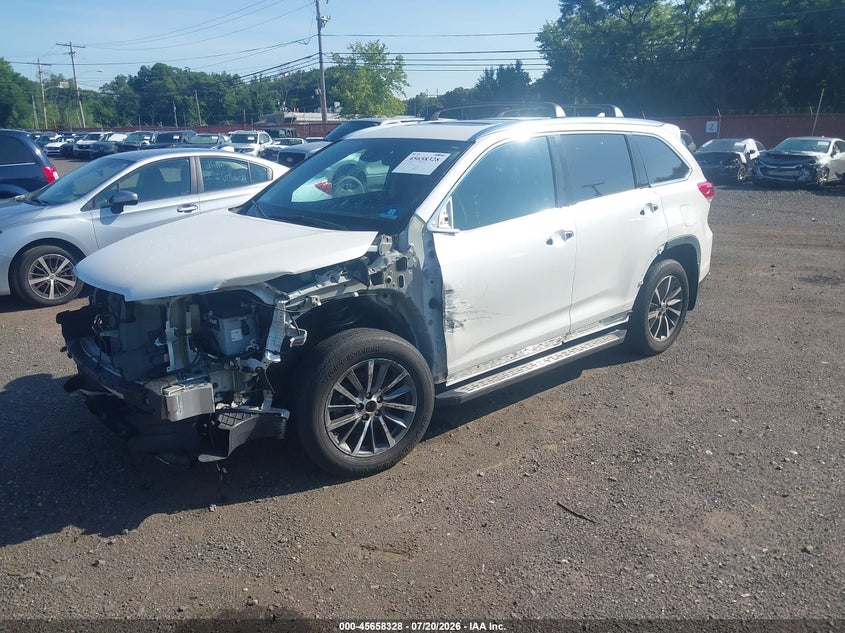 2019 Toyota Highlander VIN 5TDJZRFH2KS625267 IAAI salvage auction — SIDE, Salvage (Idaho), sold $9,500 on 2026-07-31 (photo 6)