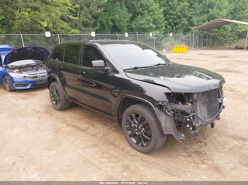 2022 Jeep Grand cherokee VIN 1C4RJFAG2NC113294 IAAI salvage auction — FRONT END, Salvage Title, sold $7,500 on 2026-08-01 (photo 1)