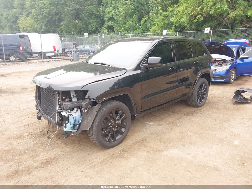 2022 Jeep Grand cherokee VIN 1C4RJFAG2NC113294 IAAI salvage auction — FRONT END, Salvage Title, sold $7,500 on 2026-08-01 (photo 2)