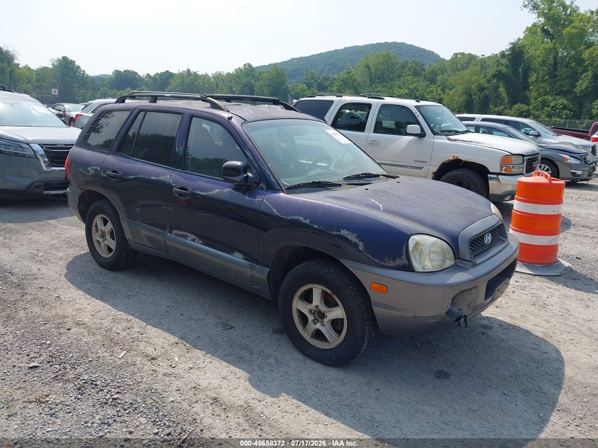 2004 Hyundai Santa fe VIN KM8SC73D14U715760 IAAI salvage auction — NORMAL WEAR, Clear (Virginia), sold $25 on 2026-07-28 (photo 1)
