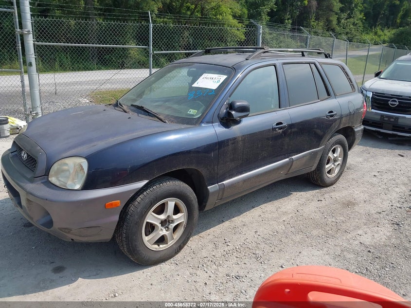 2004 Hyundai Santa fe VIN KM8SC73D14U715760 IAAI salvage auction — NORMAL WEAR, Clear (Virginia), sold $25 on 2026-07-28 (photo 2)