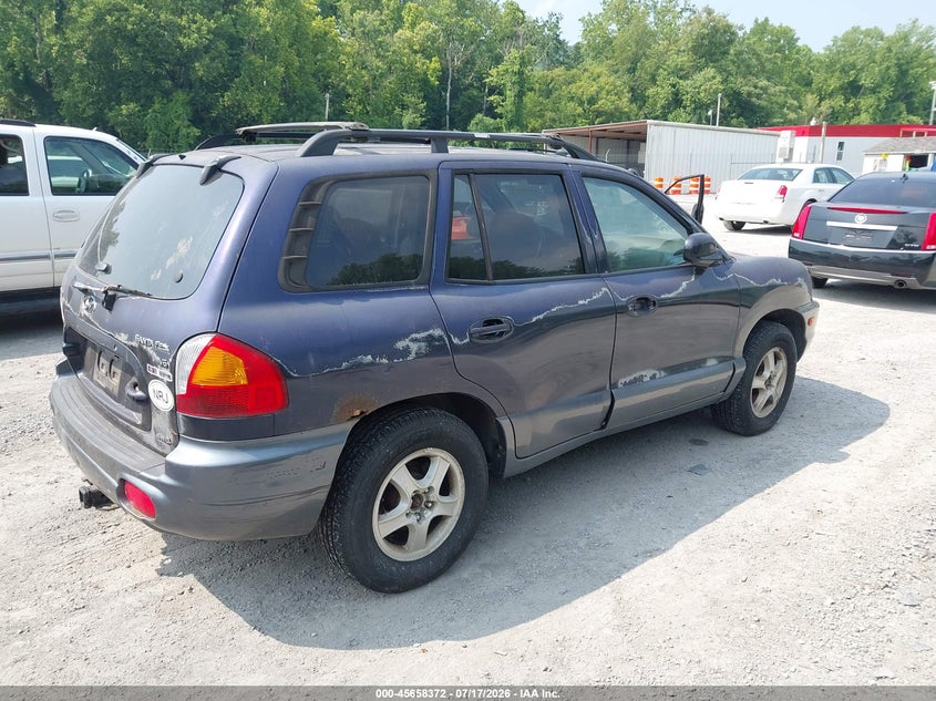 2004 Hyundai Santa fe VIN KM8SC73D14U715760 IAAI salvage auction — NORMAL WEAR, Clear (Virginia), sold $25 on 2026-07-28 (photo 4)