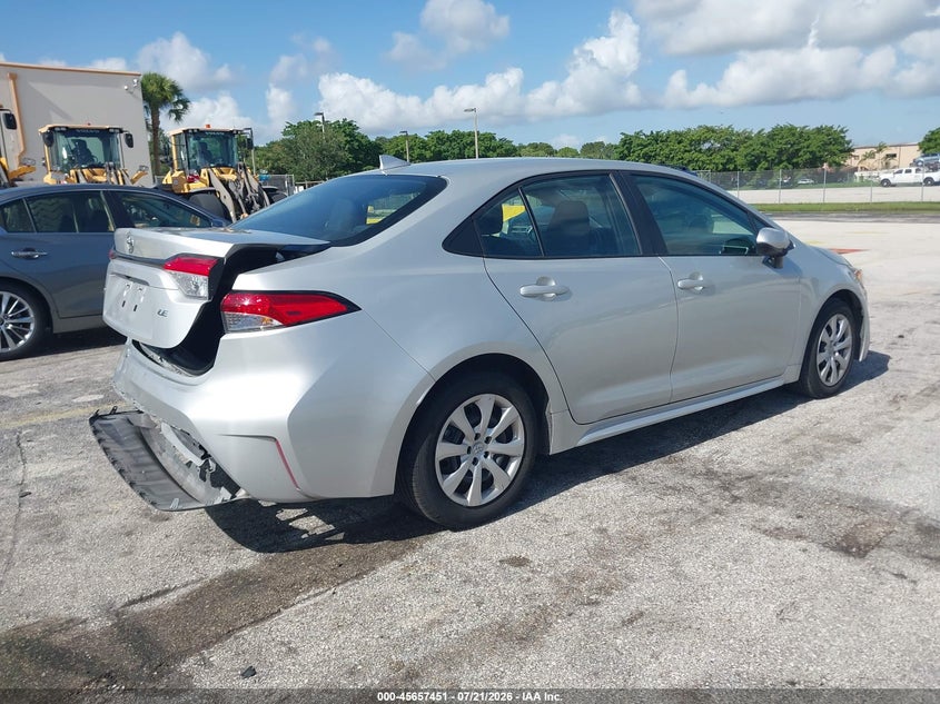 2024 Toyota Corolla VIN 5YFB4MDEXRP172078 IAAI salvage auction — REAR END, Original (Kentucky), sold $5,500 on 2026-07-23 (photo 4)