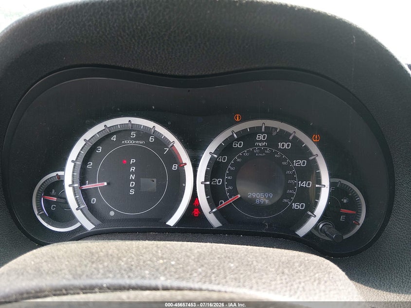2010 Acura Tsx VIN JH4CU2F6XAC038908 IAAI salvage auction — NORMAL WEAR, Clear (Virginia), sold $875 on 2026-07-31 (photo 7)
