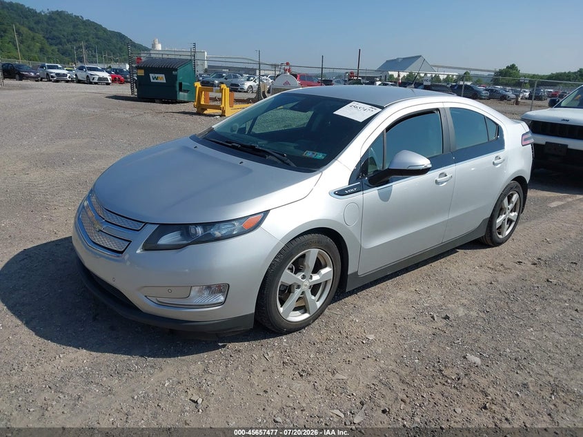 2013 Chevrolet Volt VIN 1G1RD6E43DU146944 IAAI salvage auction — REAR END, Salvage (Pennsylvania), sold $1,650 on 2026-07-26 (photo 2)
