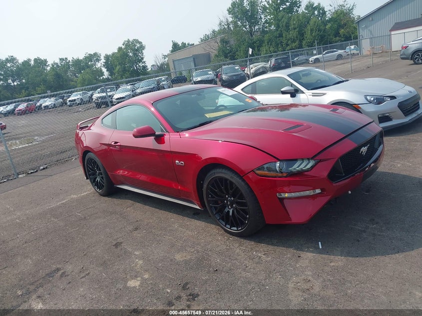 2020 Ford Mustang VIN 1FA6P8CF6L5103666 — IAAI salvage auction photo