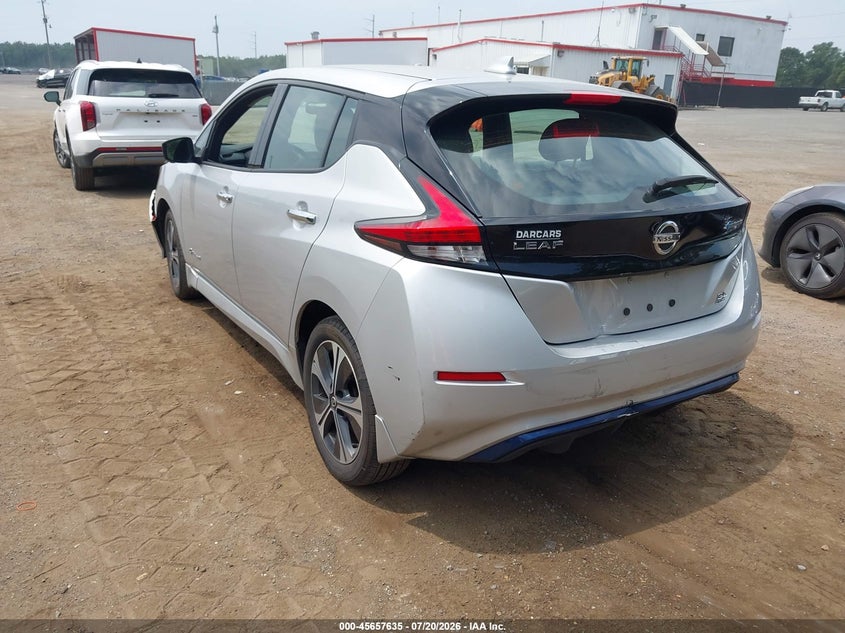 2019 Nissan Leaf VIN 1N4BZ1CP8KC319554 IAAI salvage auction — FRONT END, Salvage - Greater Than 75% (Maryland), sold $6,200 on 2026-07-26 (photo 3)