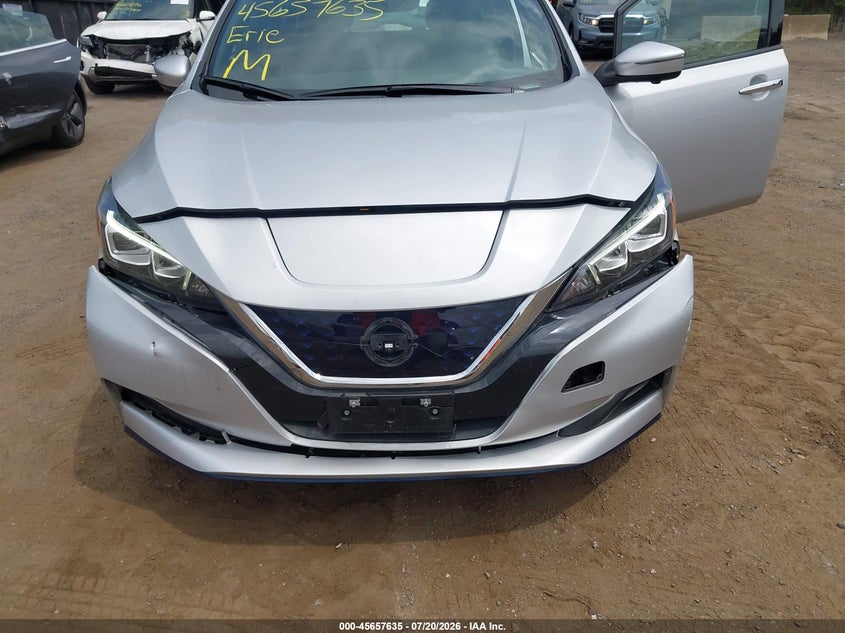 2019 Nissan Leaf VIN 1N4BZ1CP8KC319554 IAAI salvage auction — FRONT END, Salvage - Greater Than 75% (Maryland), sold $6,200 on 2026-07-26 (photo 6)