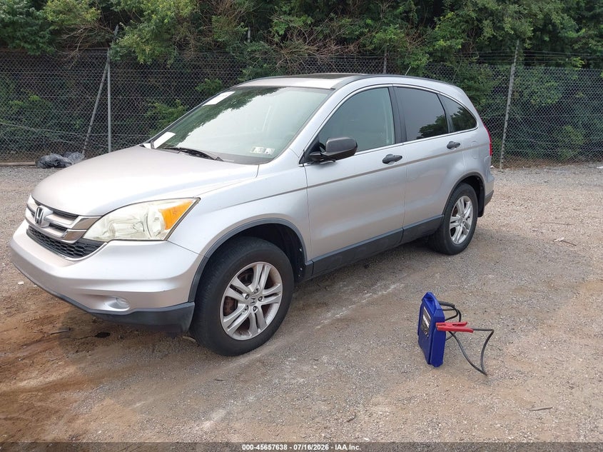 2011 Honda Cr-v VIN JHLRE4H57BC000842 IAAI salvage auction — NORMAL WEAR, Clear (Pennsylvania), sold $2,250 on 2026-07-24 (photo 2)