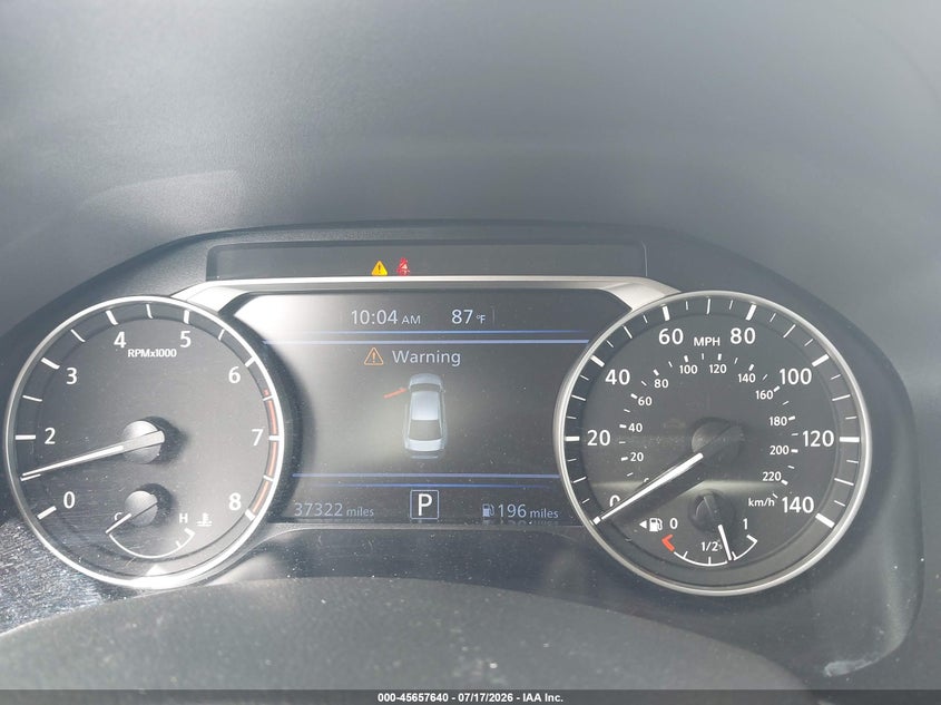 2025 Nissan Altima VIN 1N4BL4DV7SN382018 IAAI salvage auction — SUSPENSION, Enterprise Vehicles Salvage Only (Texas), sold $7,000 on 2026-07-29 (photo 7)