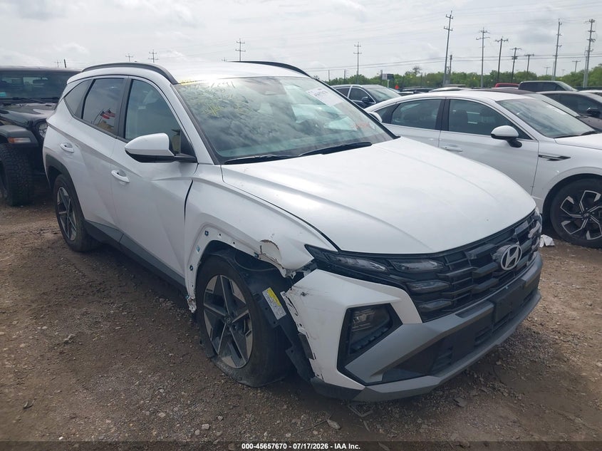 2025 Hyundai Tucson VIN 5NMJB3DE6SH562820 IAAI salvage auction — SIDE, Enterprise Vehicles Clear Only (Texas), sold $9,600 on 2026-07-22 (photo 1)