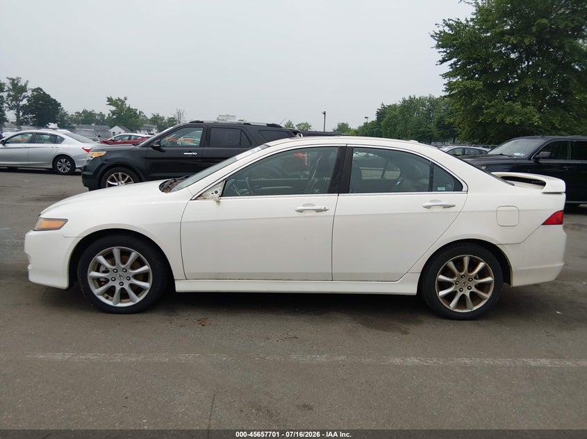 2006 Acura Tsx VIN JH4CL96896C036622 IAAI salvage auction — NORMAL WEAR, Clear (New Jersey), sold $550 on 2026-07-27 (photo 6)