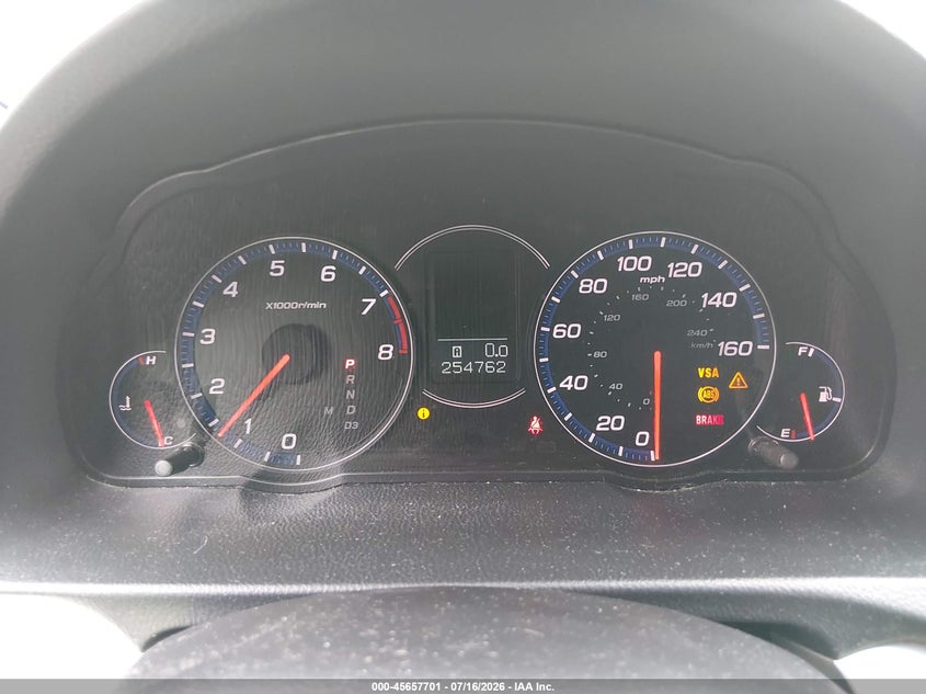 2006 Acura Tsx VIN JH4CL96896C036622 IAAI salvage auction — NORMAL WEAR, Clear (New Jersey), sold $550 on 2026-07-27 (photo 7)