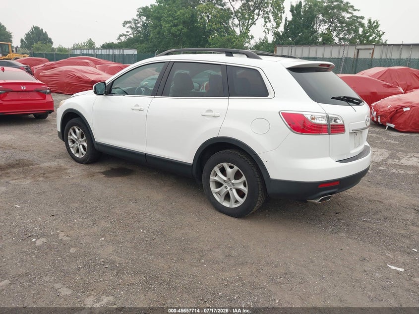 2012 Mazda Cx-9 VIN JM3TB3CV2C0366490 IAAI salvage auction — NORMAL WEAR, Clear (Pennsylvania), sold $500 on 2026-07-31 (photo 3)