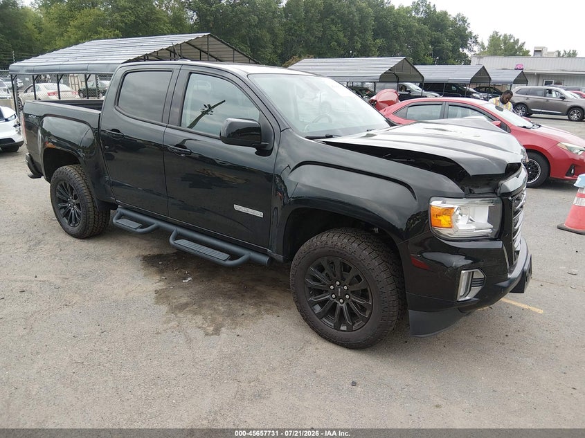 2022 Gmc Canyon VIN 1GTG6CEN1N1333036 — IAAI salvage auction photo