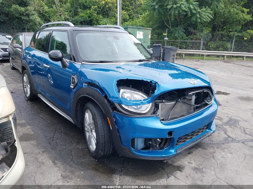 2018 Mini Countryman VIN WMZYT3C36J3E93266 IAAI salvage auction — FRONT END, Wait Title, sold $3,475 on 2026-08-06 (photo 1)