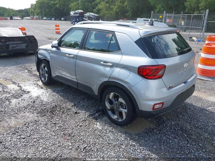 2022 Hyundai Venue VIN KMHRC8A38NU169278 IAAI salvage auction — LEFT FRONT, Salvage Title, sold $4,250 on 2026-08-02 (photo 3)