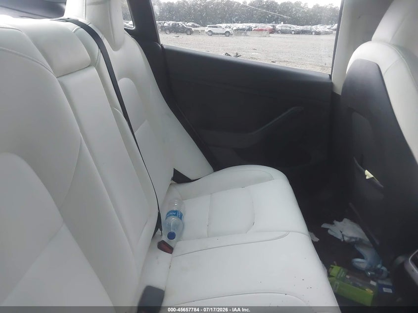 2023 Tesla Model 3 VIN 5YJ3E1EAXPF424433 IAAI salvage auction — LEFT FRONT, Wait Title, sold $5,500 on 2026-09-02 (photo 8)