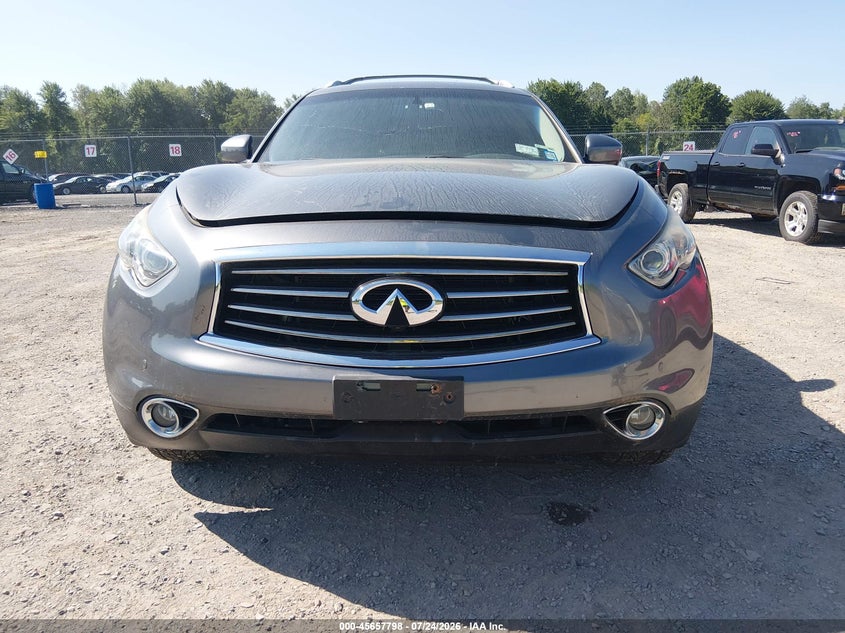 2014 Infiniti Qx70 VIN JN8CS1MW3EM410419 IAAI salvage auction — NORMAL WEAR, Clear (New York), sold $25 on 2026-07-30 (photo 6)