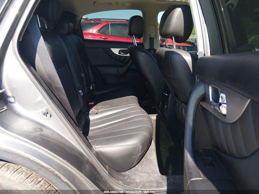 2014 Infiniti Qx70 VIN JN8CS1MW3EM410419 IAAI salvage auction — NORMAL WEAR, Clear (New York), sold $25 on 2026-07-30 (photo 8)