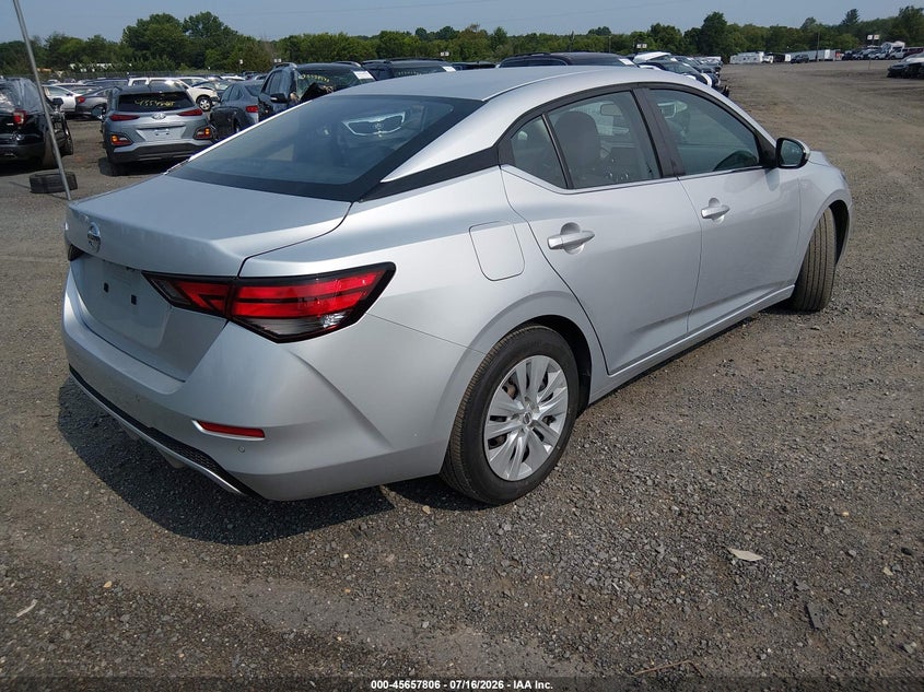 2022 Nissan Sentra VIN 3N1AB8BV5NY294100 IAAI salvage auction — NORMAL WEAR, SF97 (Virginia), sold $10,400 on 2026-07-22 (photo 4)